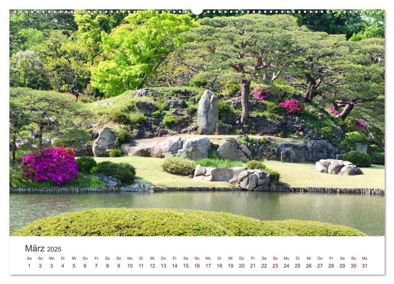 Bild: 9783383967962 | Gärten in Japan (Wandkalender 2025 DIN A2 quer), CALVENDO...