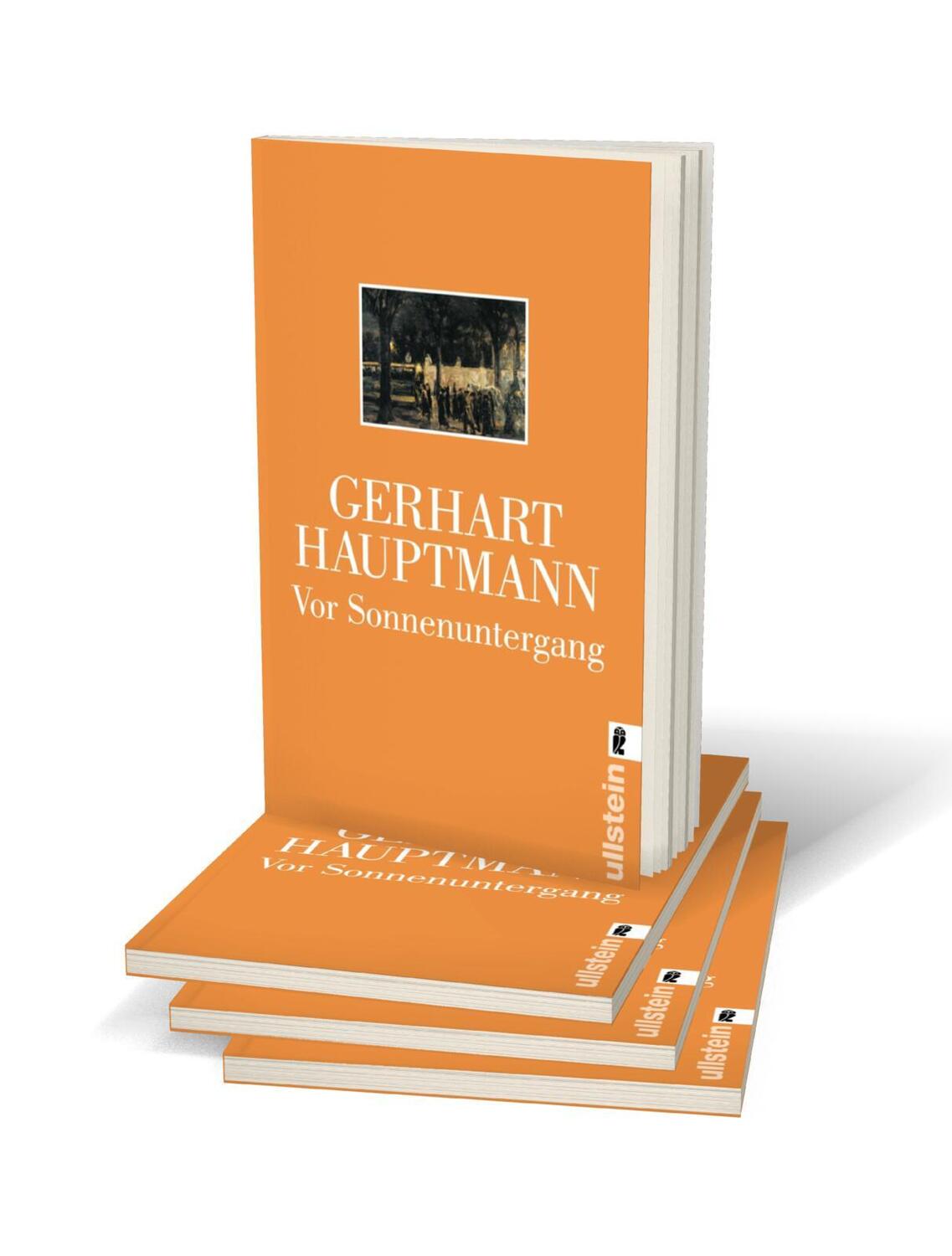 Bild: 9783548235653 | Vor Sonnenuntergang | Gerhart Hauptmann | Taschenbuch | 128 S. | 2002