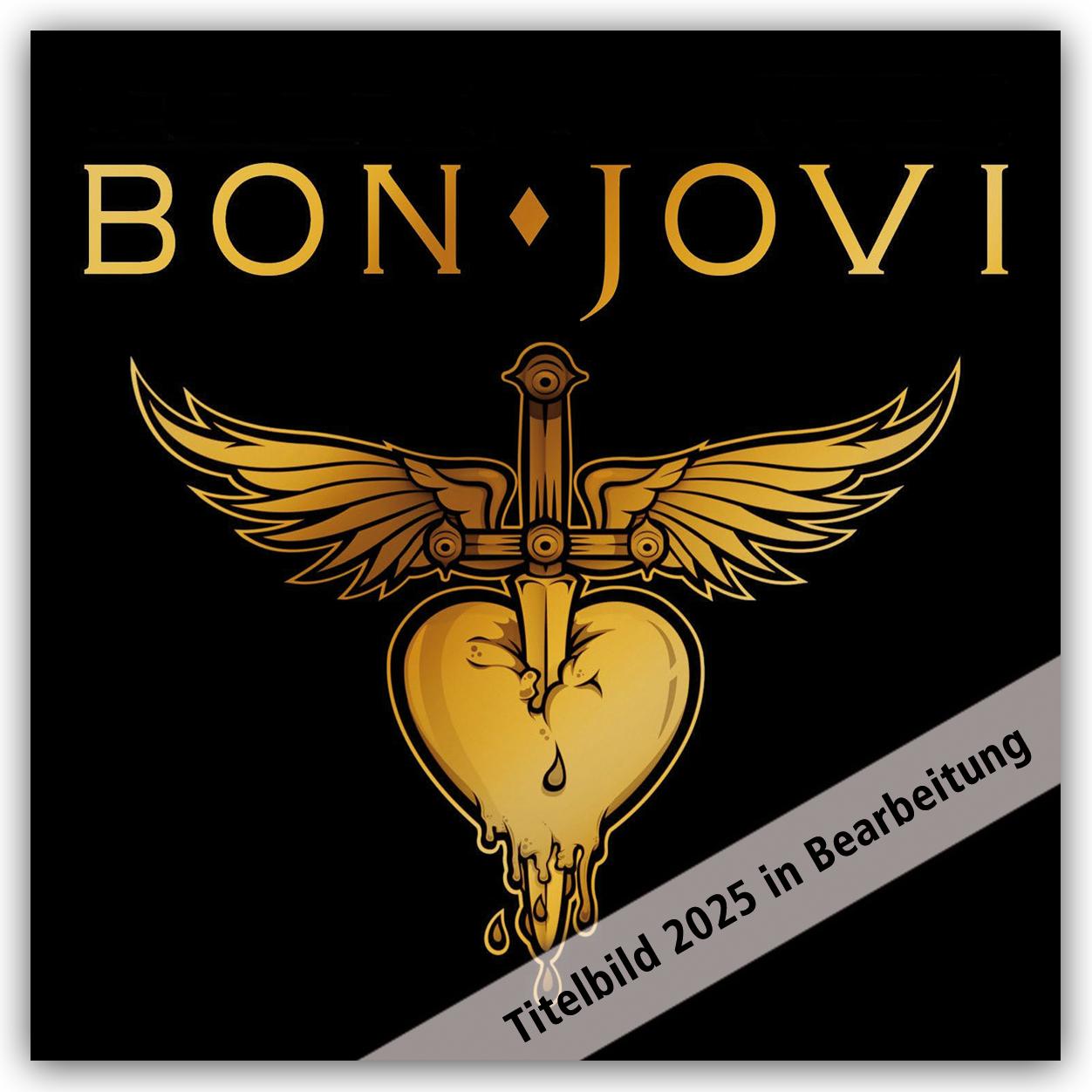 Cover: 9781835270226 | Bon Jovi - Offizieller Kalender 2025 | Danilo Promotion Ltd | Kalender