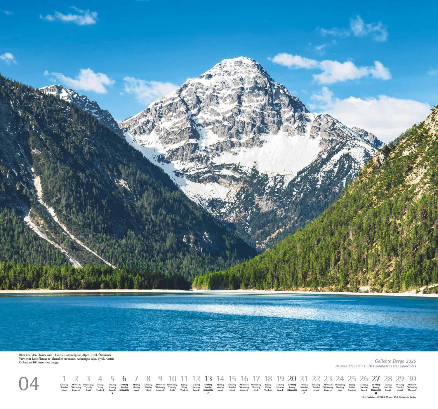 Bild: 4250809652689 | Geliebte Berge 2025 - DUMONT Wandkalender - mit den wichtigsten...