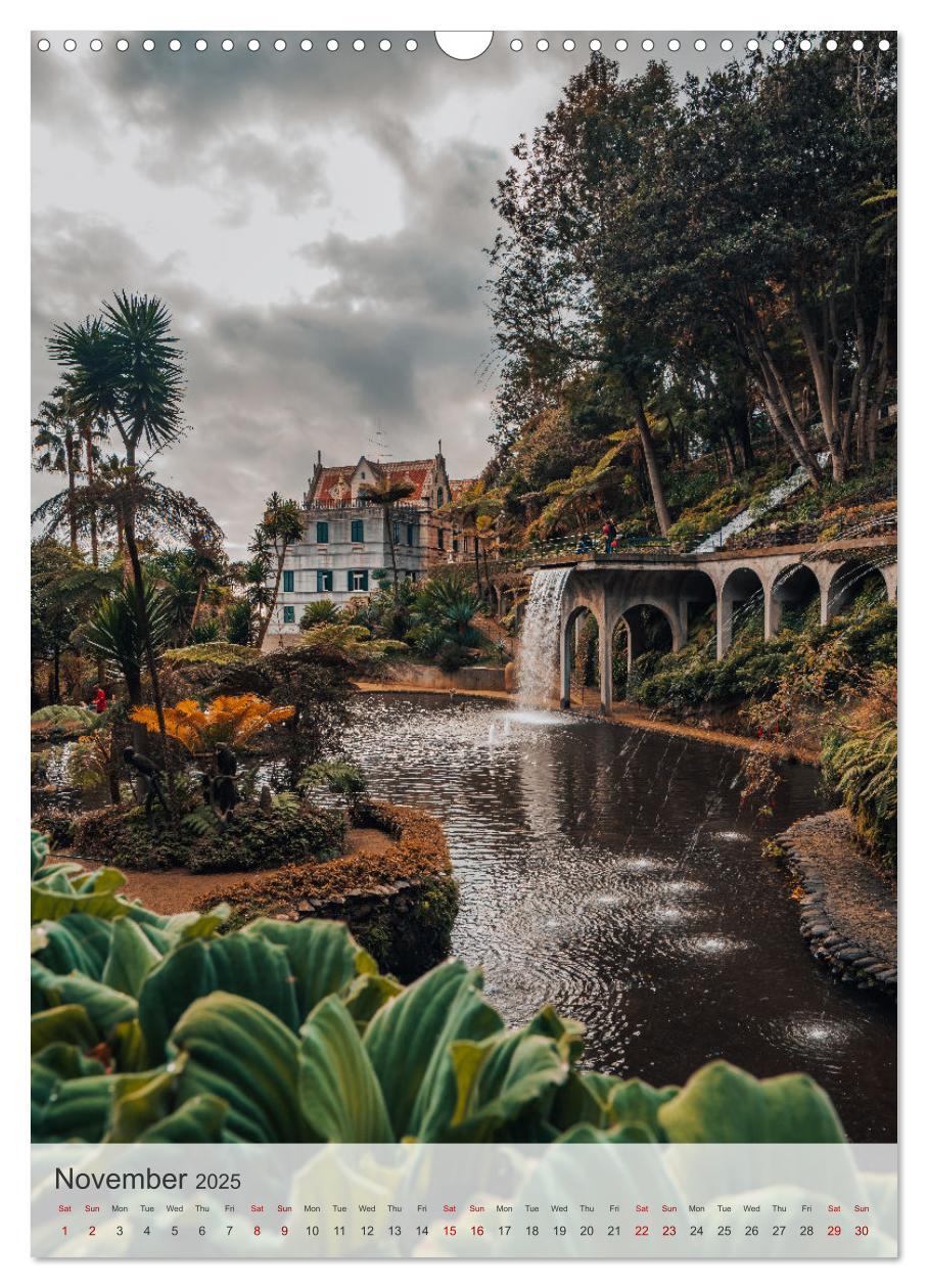 Bild: 9781325968077 | The Flower Island Madeira (Wall Calendar 2025 DIN A3 portrait),...