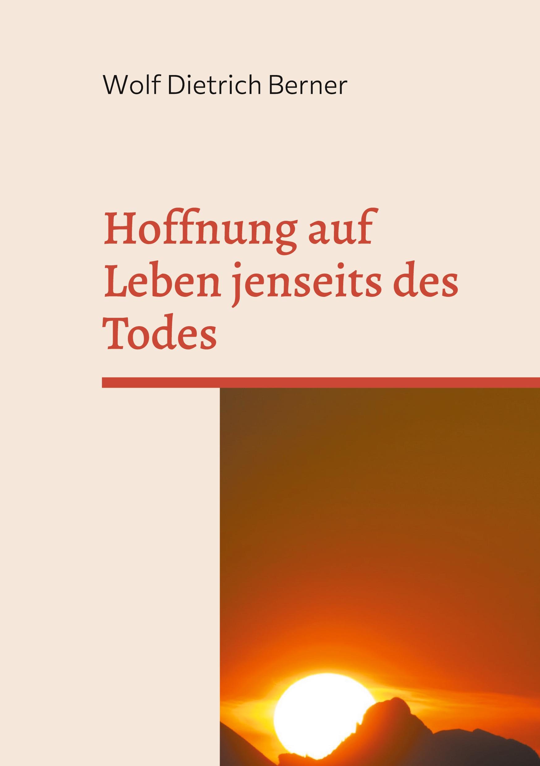 Cover: 9783752688924 | Hoffnung auf Leben jenseits des Todes | Vorträge und Predigten | Buch