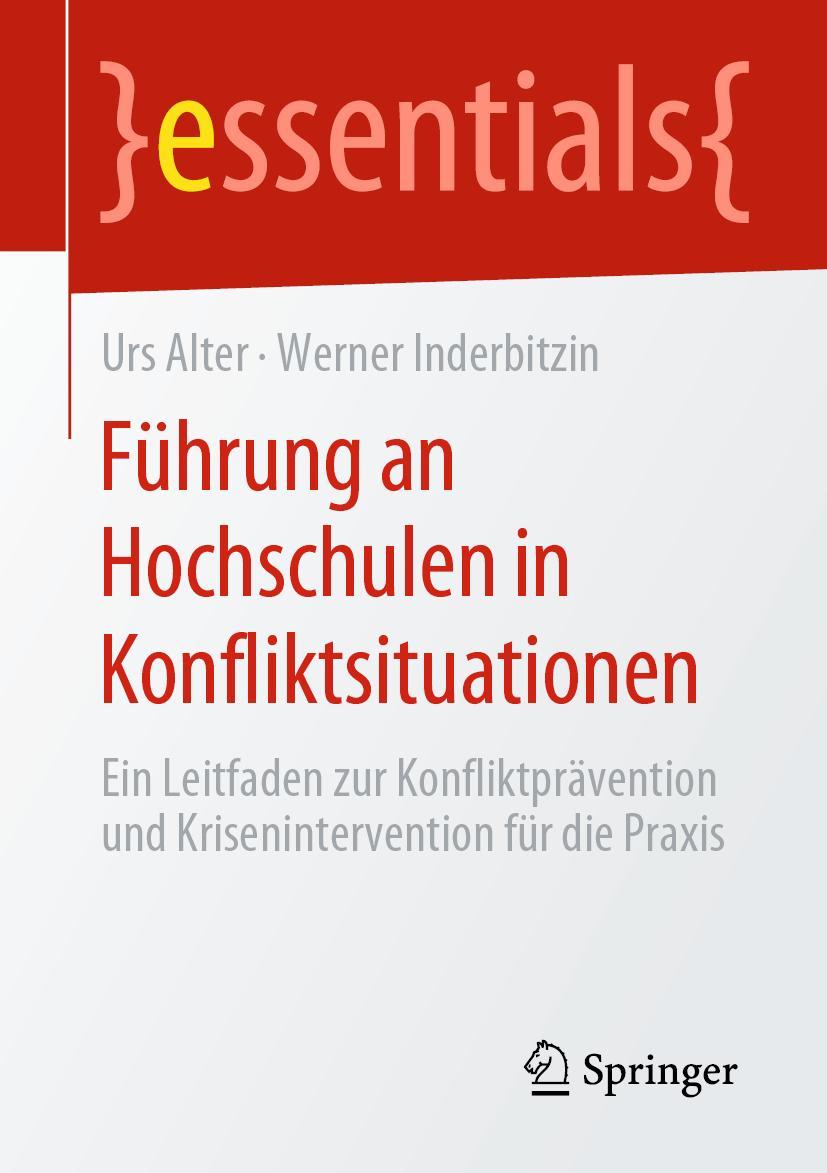 Cover: 9783658285272 | Führung an Hochschulen in Konfliktsituationen | Inderbitzin (u. a.)