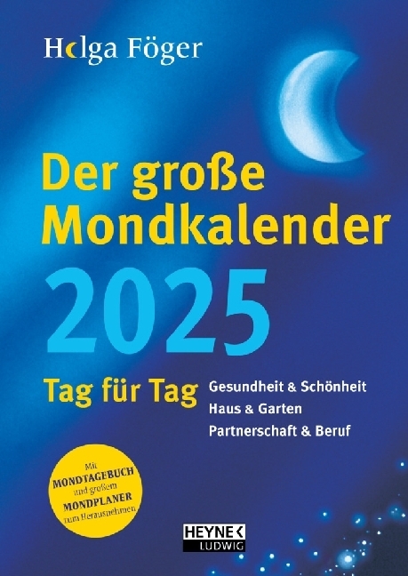 Cover: 9783453239388 | Der große Mondkalender 2025 | Helga Föger | Buch | 448 S. | Deutsch