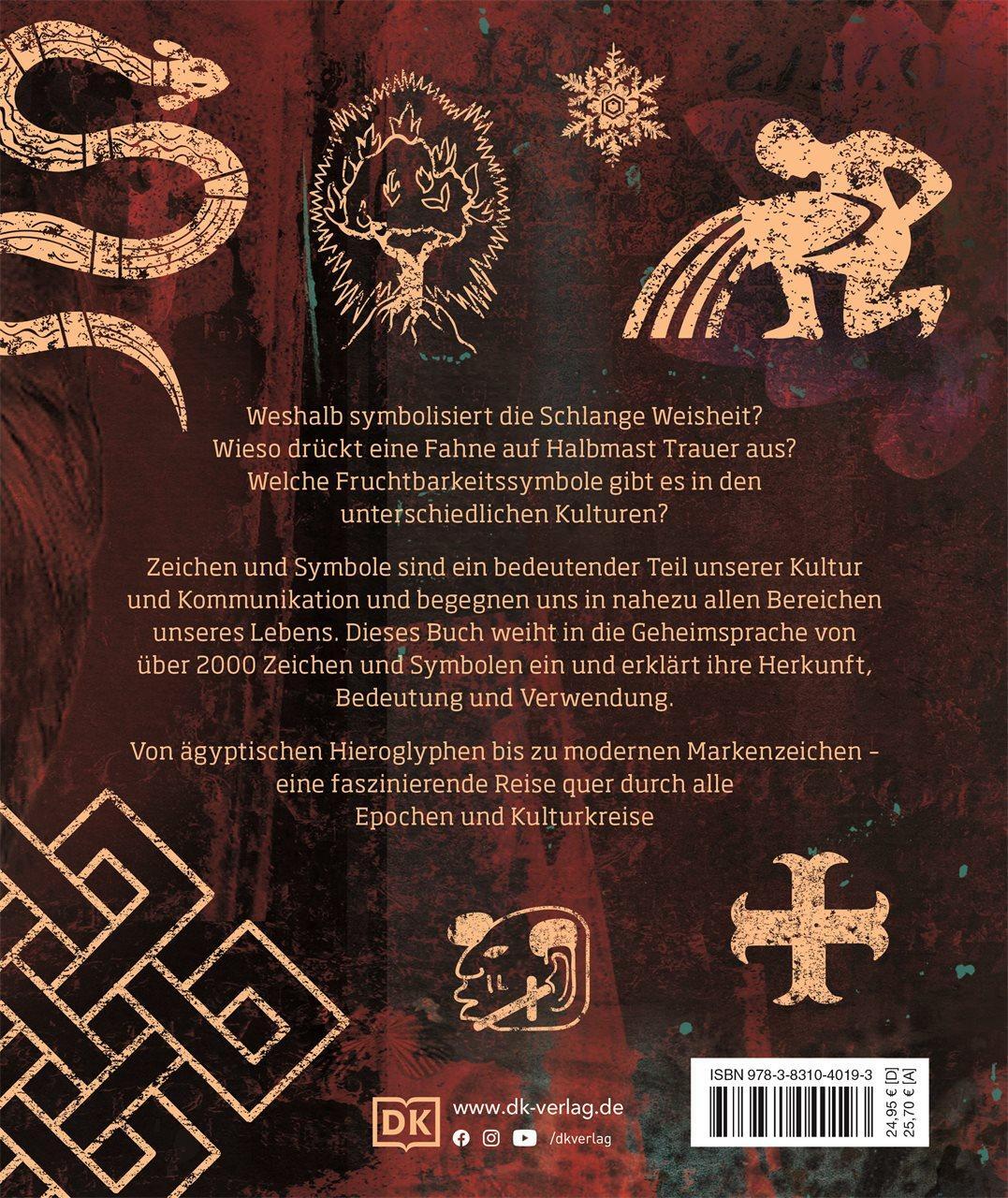 Rückseite: 9783831040193 | Zeichen und Symbole | Ihre Geschichte und Bedeutung | Harrison (u. a.)