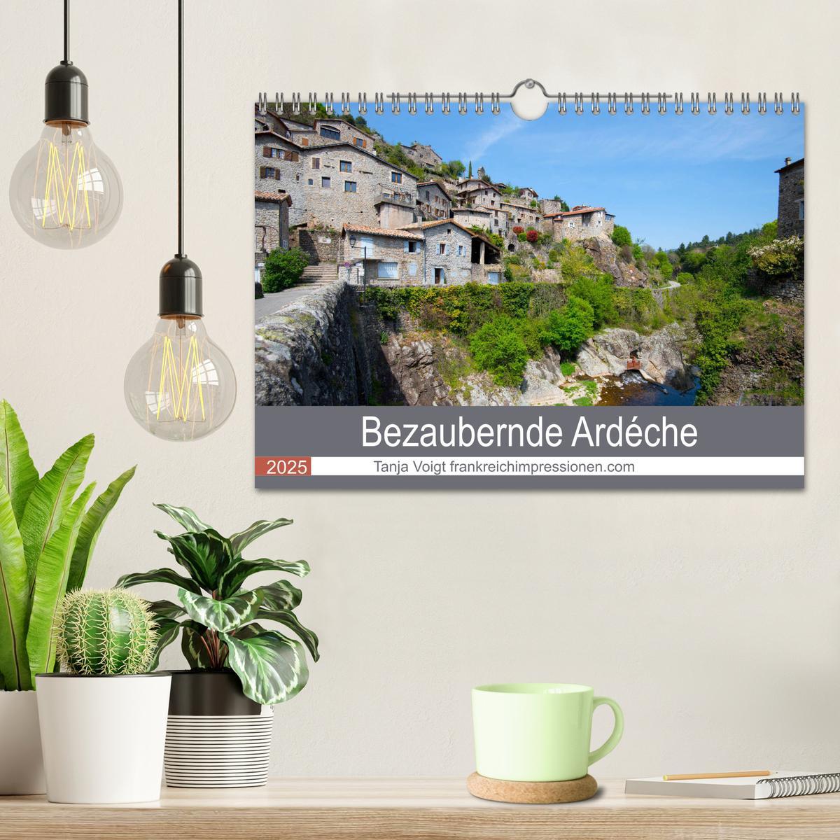 Bild: 9783435237630 | Bezaubernde Ardèche (Wandkalender 2025 DIN A4 quer), CALVENDO...