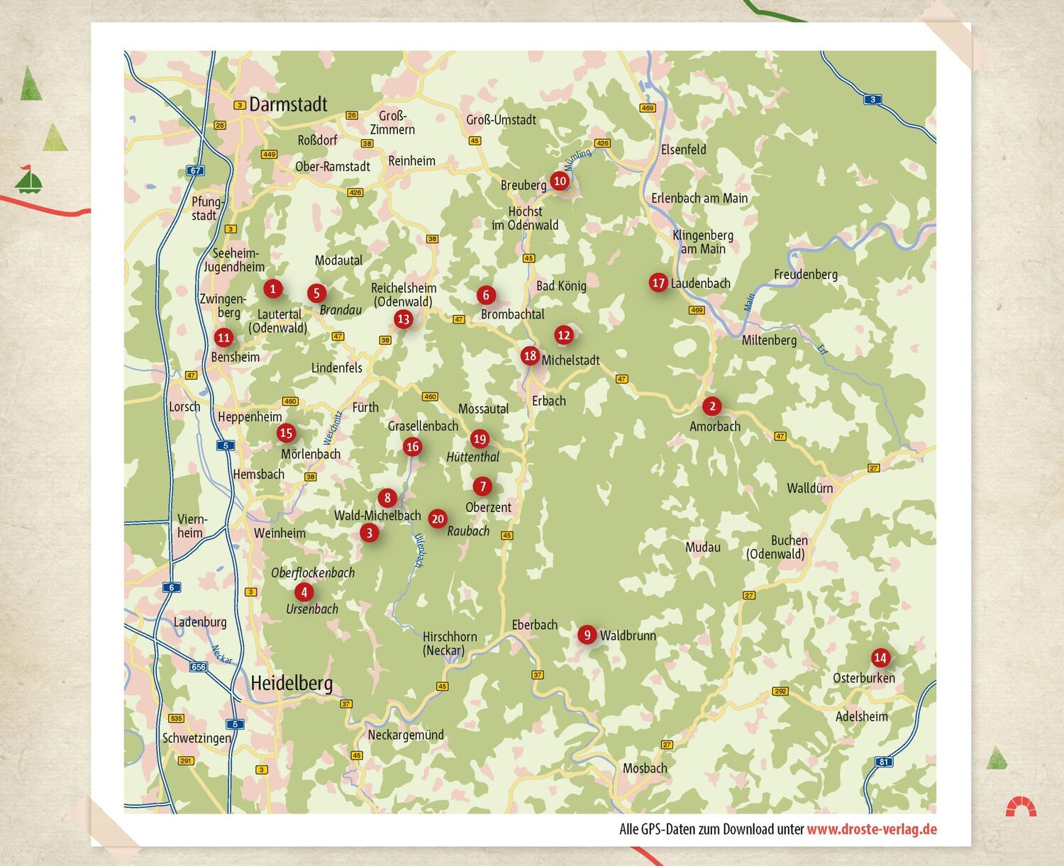 Bild: 9783770023677 | Odenwald. Wandern für die Seele | Wohlfühlwege | Kuhnle (u. a.) | Buch