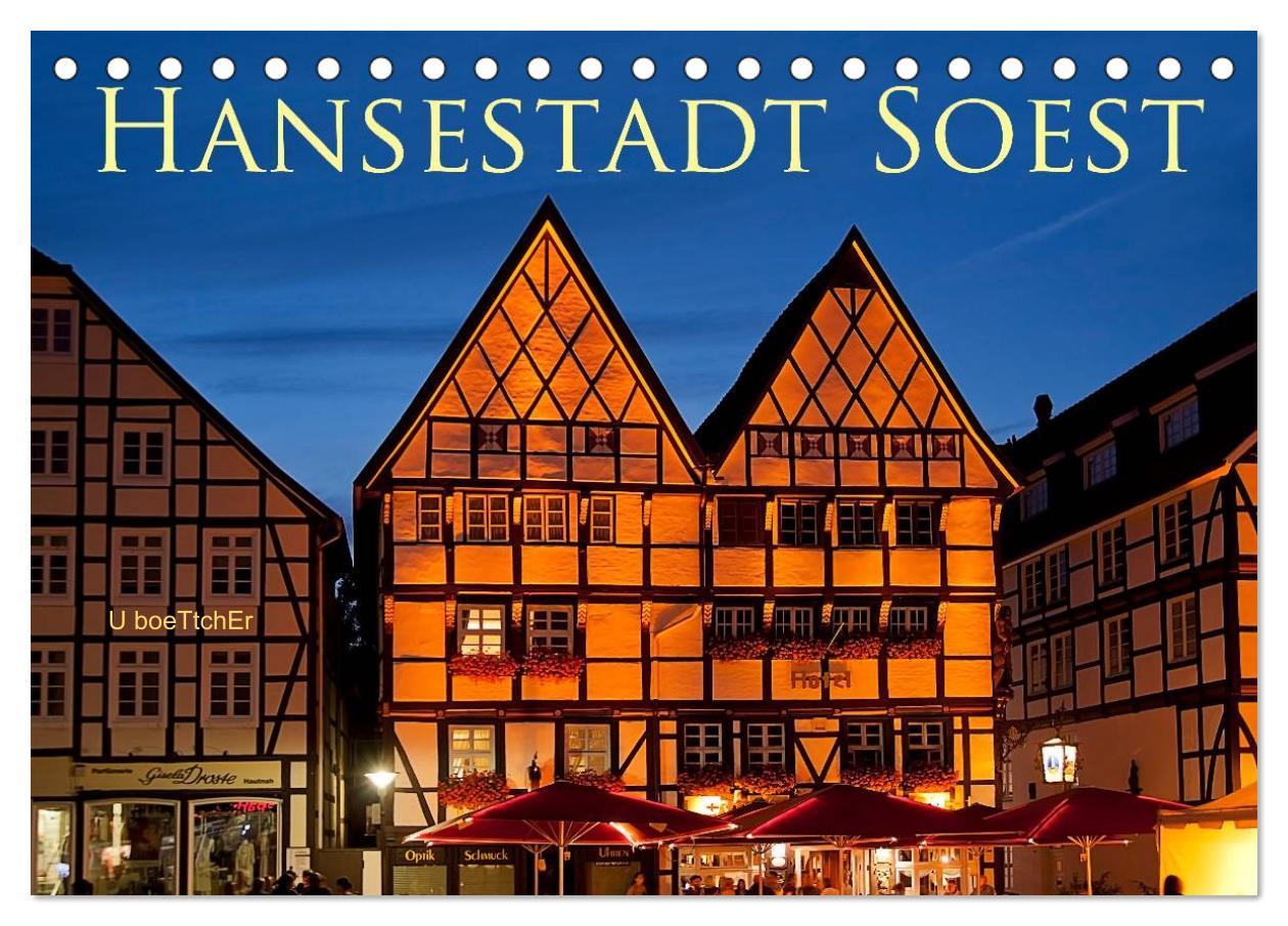 Cover: 9783435582068 | Hansestadt Soest (Tischkalender 2025 DIN A5 quer), CALVENDO...