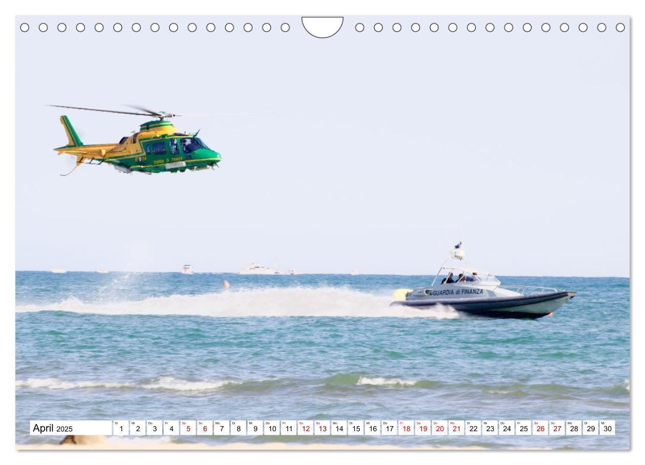 Bild: 9783435172511 | Hubschrauber in Action (Wandkalender 2025 DIN A4 quer), CALVENDO...