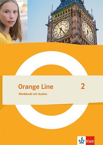 Cover: 9783125490321 | Orange Line 2 Worbook mit Audios Klasse 6 | Bundle | 1 Broschüre