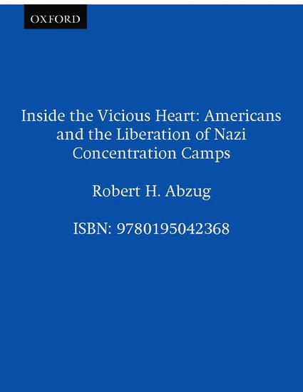 Cover: 9780195042368 | Inside the Vicious Heart | Robert H Abzug | Taschenbuch | Englisch