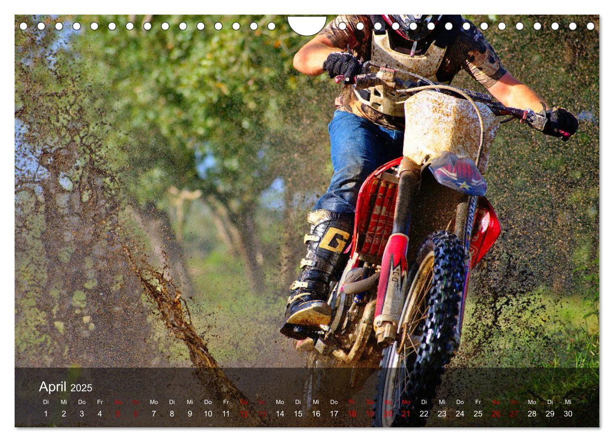 Bild: 9783435328772 | Motocross - Adrenalin pur (Wandkalender 2025 DIN A4 quer), CALVENDO...