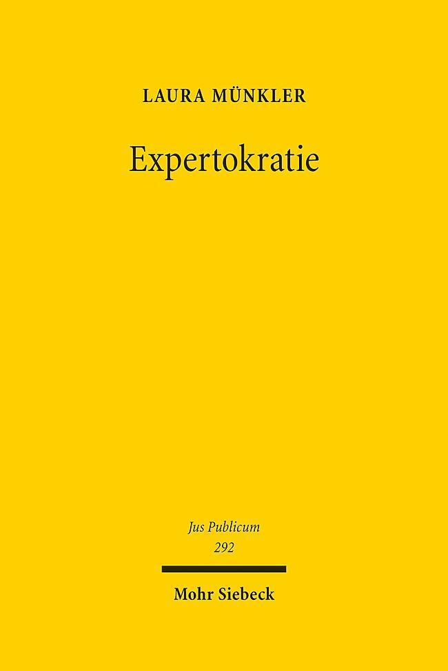 Cover: 9783161596421 | Expertokratie | Laura Münkler | Buch | Jus Publicum | XVI | Deutsch