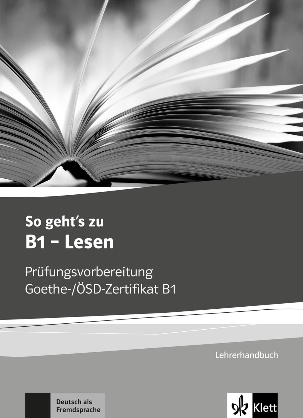 Cover: 9783126750271 | So geht's zu B1 - Lesen. Lehrerhandbuch | Loumiotis | Taschenbuch