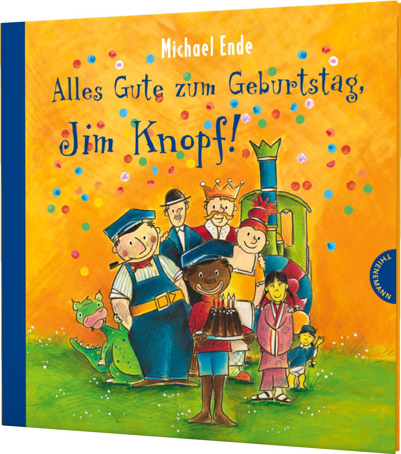 Cover: 9783522436168 | Alles Gute zum Geburtstag, Jim Knopf! | Michael Ende (u. a.) | Buch