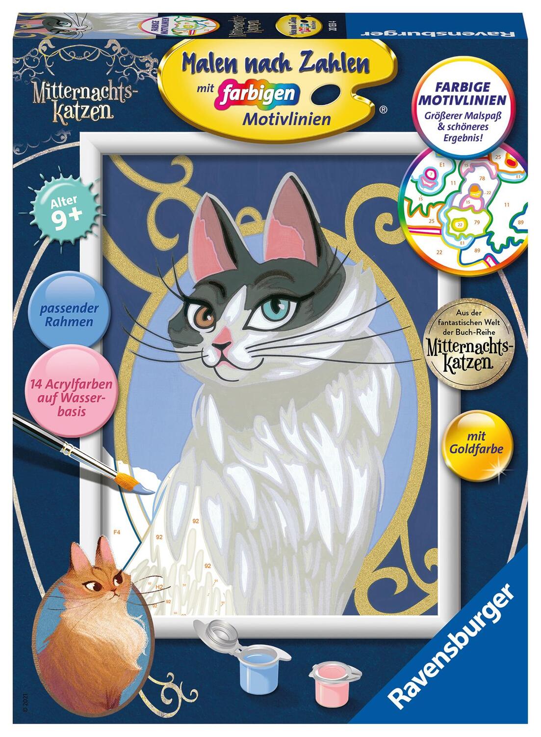 Cover: 4005556201334 | Ravensburger Malen nach Zahlen 20133 - Königin Quinn - Kinder ab 9...