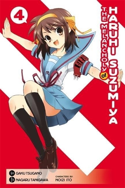 Cover: 9780759529472 | The Melancholy of Haruhi Suzumiya, Vol. 4 (Manga) | Tanigawa (u. a.)