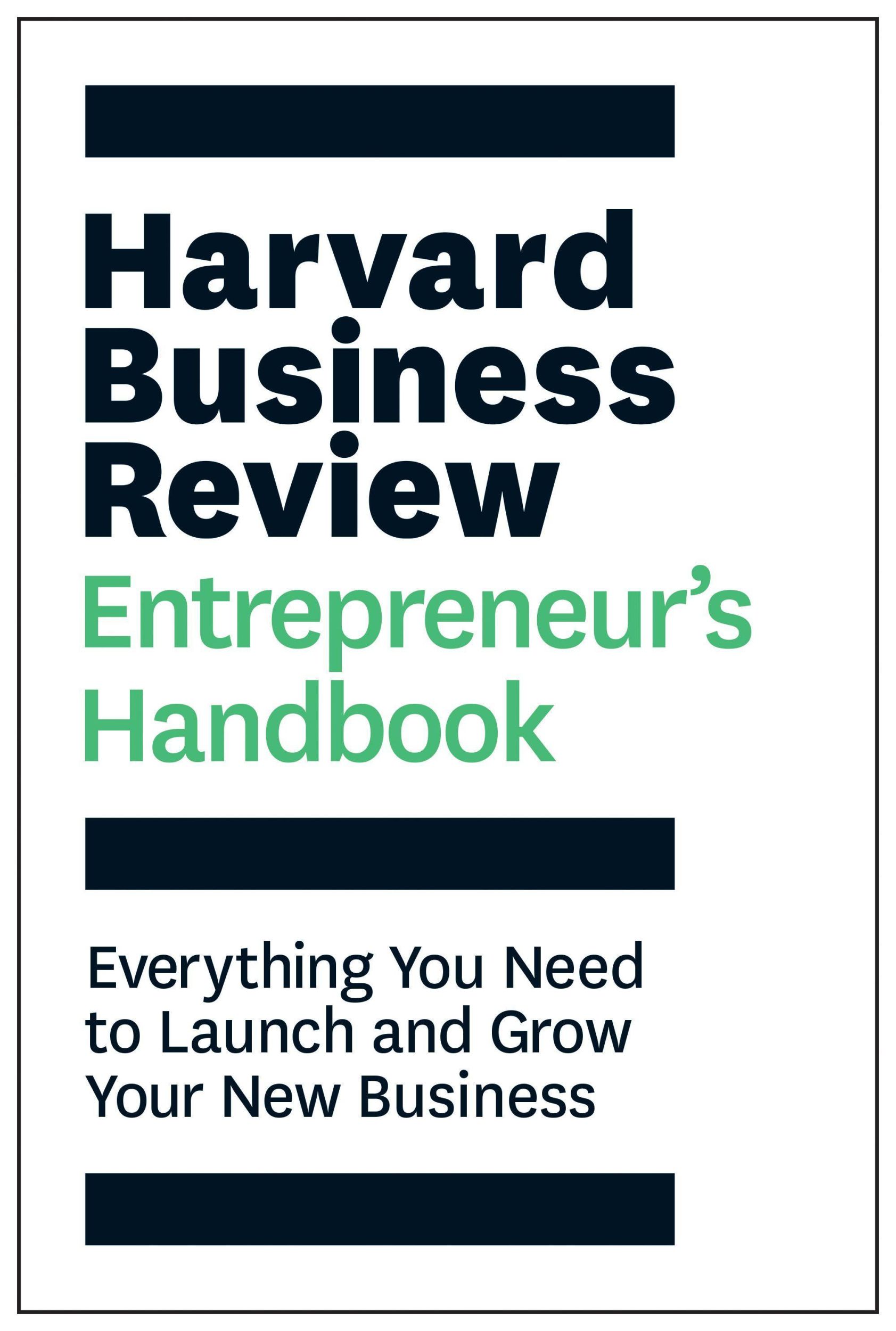 Cover: 9781633693685 | The Harvard Business Review Entrepreneur's Handbook | Review | Buch