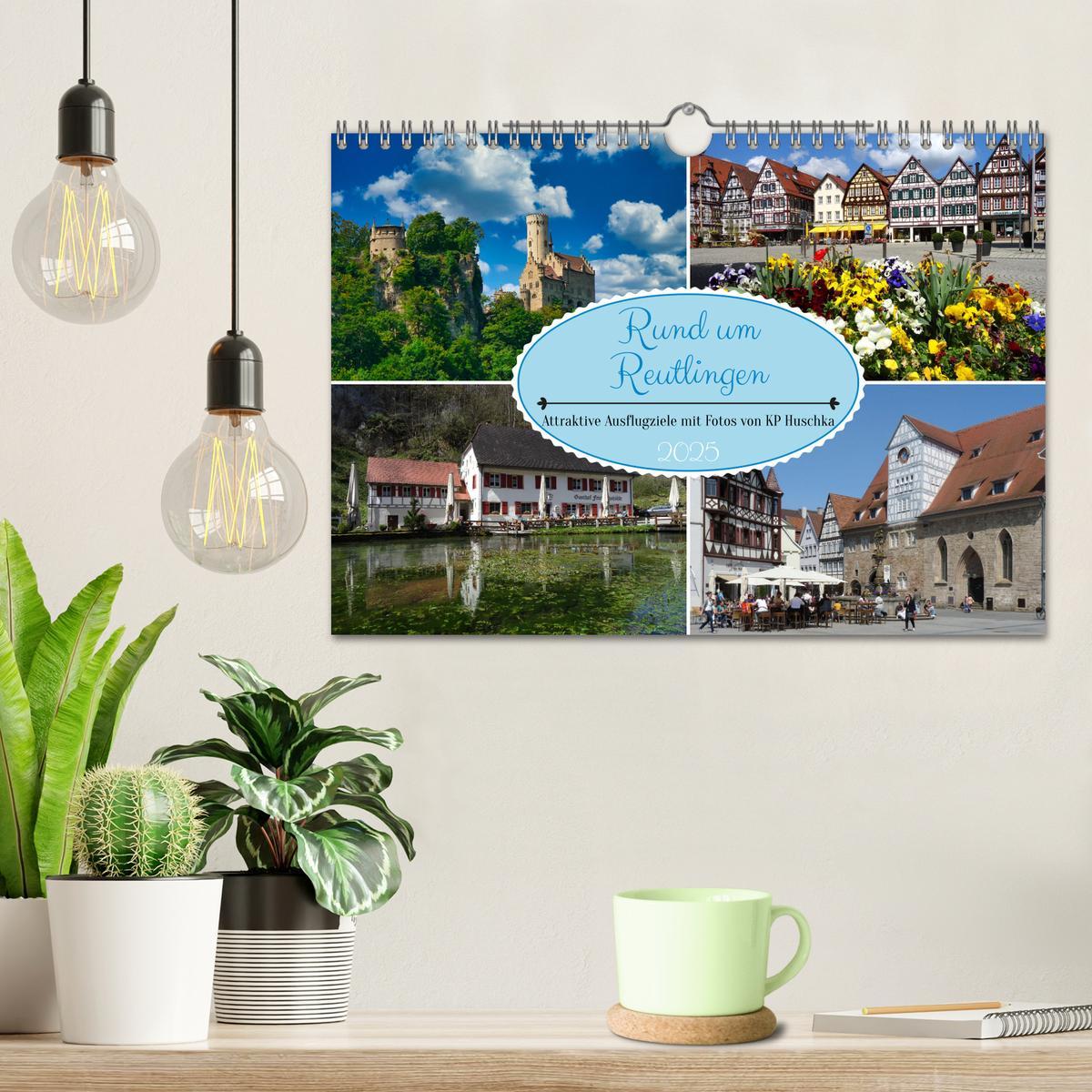 Bild: 9783383938665 | Rund um Reutlingen (Wandkalender 2025 DIN A4 quer), CALVENDO...