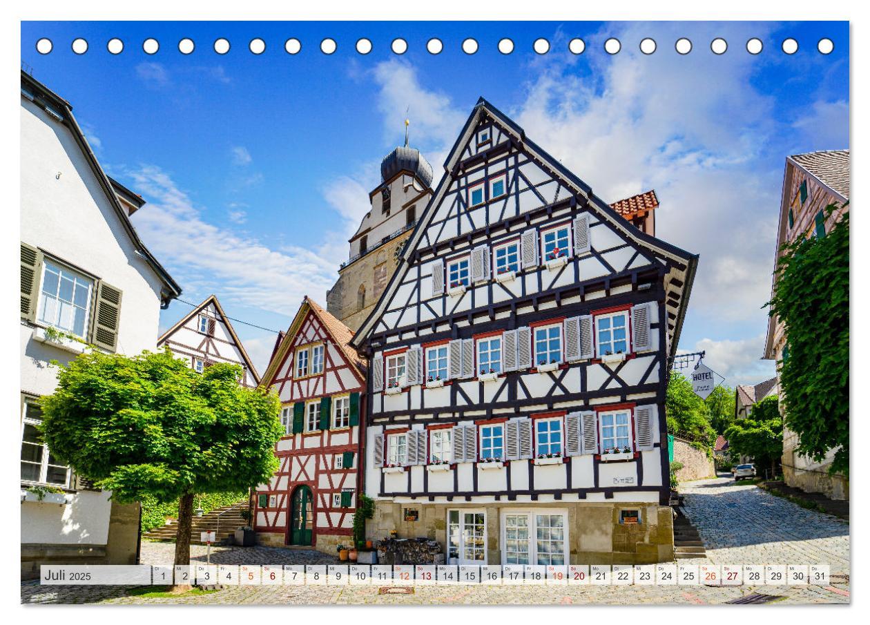 Bild: 9783435052400 | Herrenberg Impressionen (Tischkalender 2025 DIN A5 quer), CALVENDO...