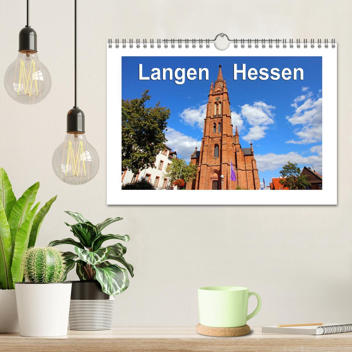 Bild: 9783435200825 | Langen - Hessen (Wandkalender 2025 DIN A4 quer), CALVENDO...