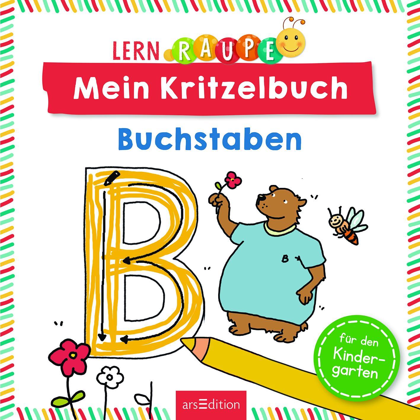 Bild: 9783845840468 | Lernraupe - Mein Kritzelbuch Buchstaben | Dunja Schnabel | Taschenbuch