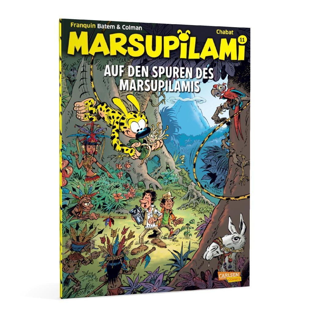 Bild: 9783551799111 | Marsupilami 11: Auf den Spuren des Marsupilamis | Franquin (u. a.)