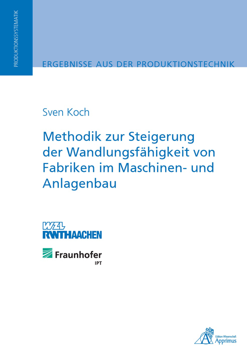 Cover: 9783863590468 | Methodik zur Steigerung der Wandlungsfähigkeit von Fabriken im...