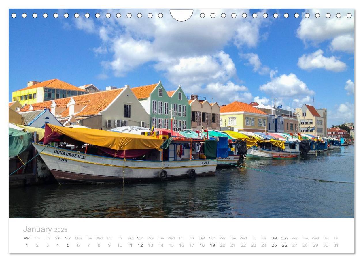 Bild: 9781325952625 | Curacao - Tropical Island (Wall Calendar 2025 DIN A4 landscape),...