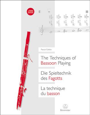 Cover: 9783761818602 | Die Spieltechnik des Fagotts/The Techniques of Bassoon Playing/La...