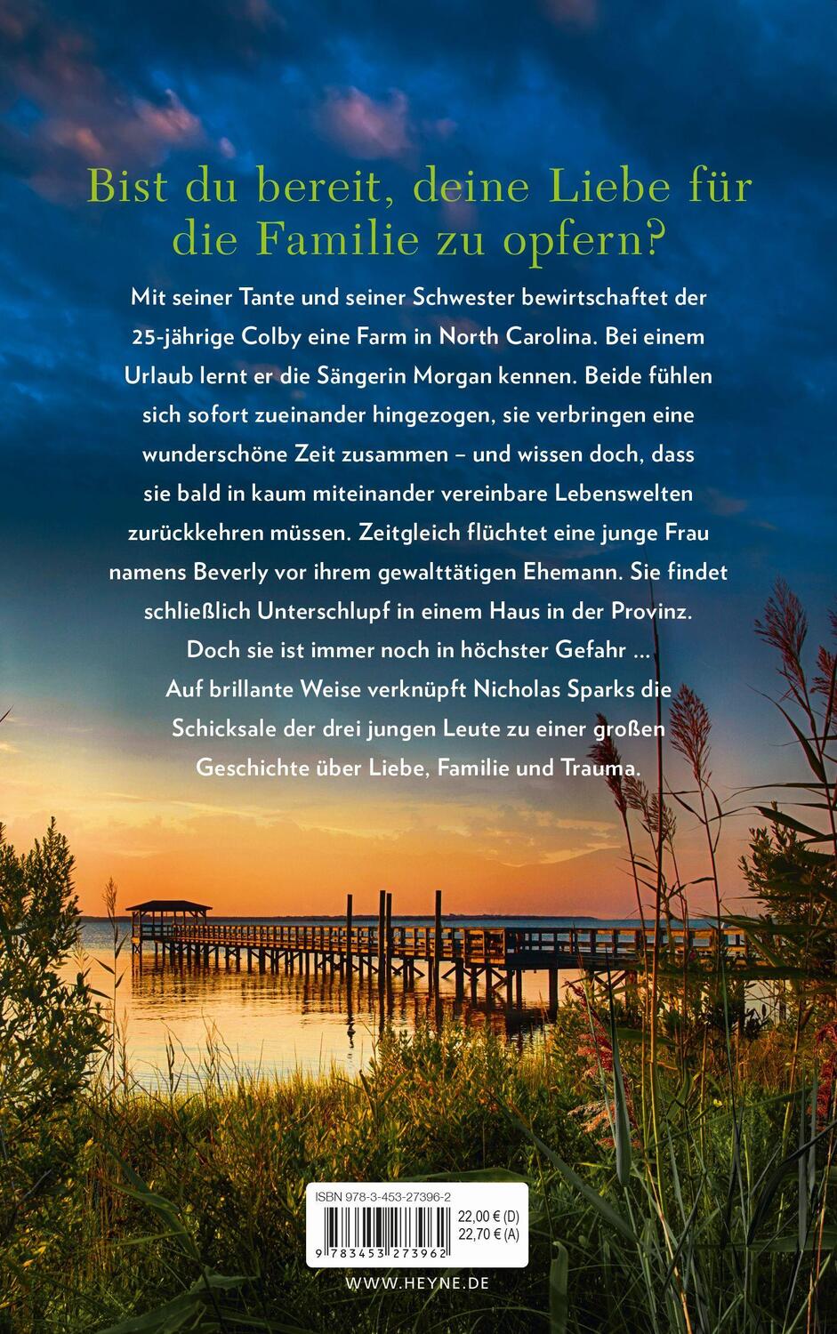 Bild: 9783453273962 | Im Traum bin ich bei dir | Roman | Nicholas Sparks | Buch | Deutsch