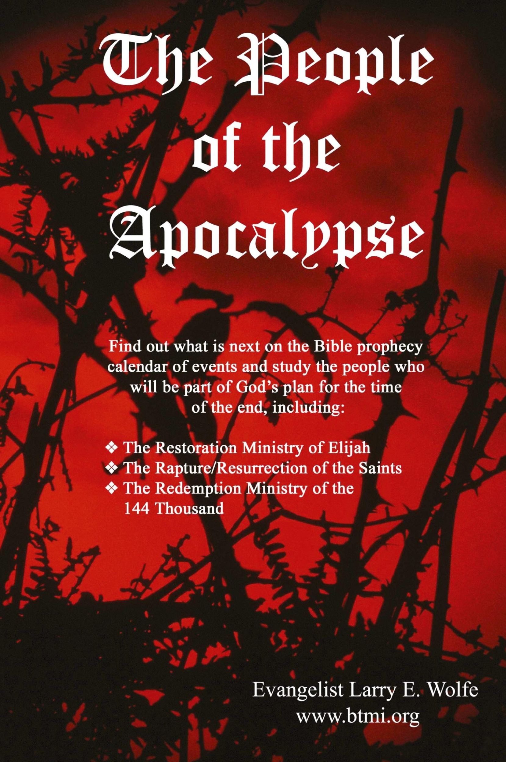 Cover: 9780615171036 | The People of the Apocalypse | Evangelist Larry E. Wolfe | Taschenbuch