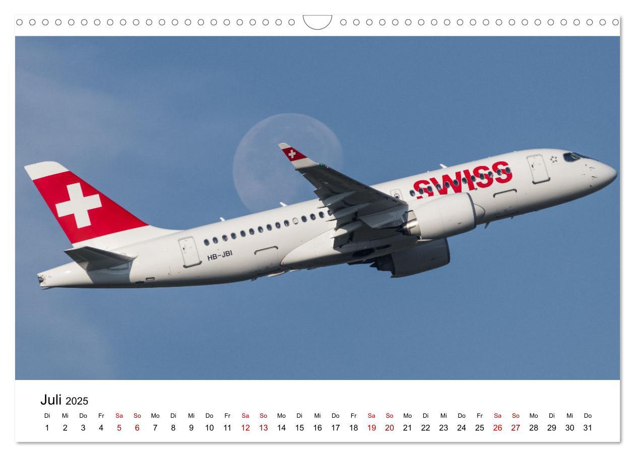 Bild: 9783383853715 | Fliegerträume: 12 Monate, 12 Flugzeuge (Wandkalender 2025 DIN A3...