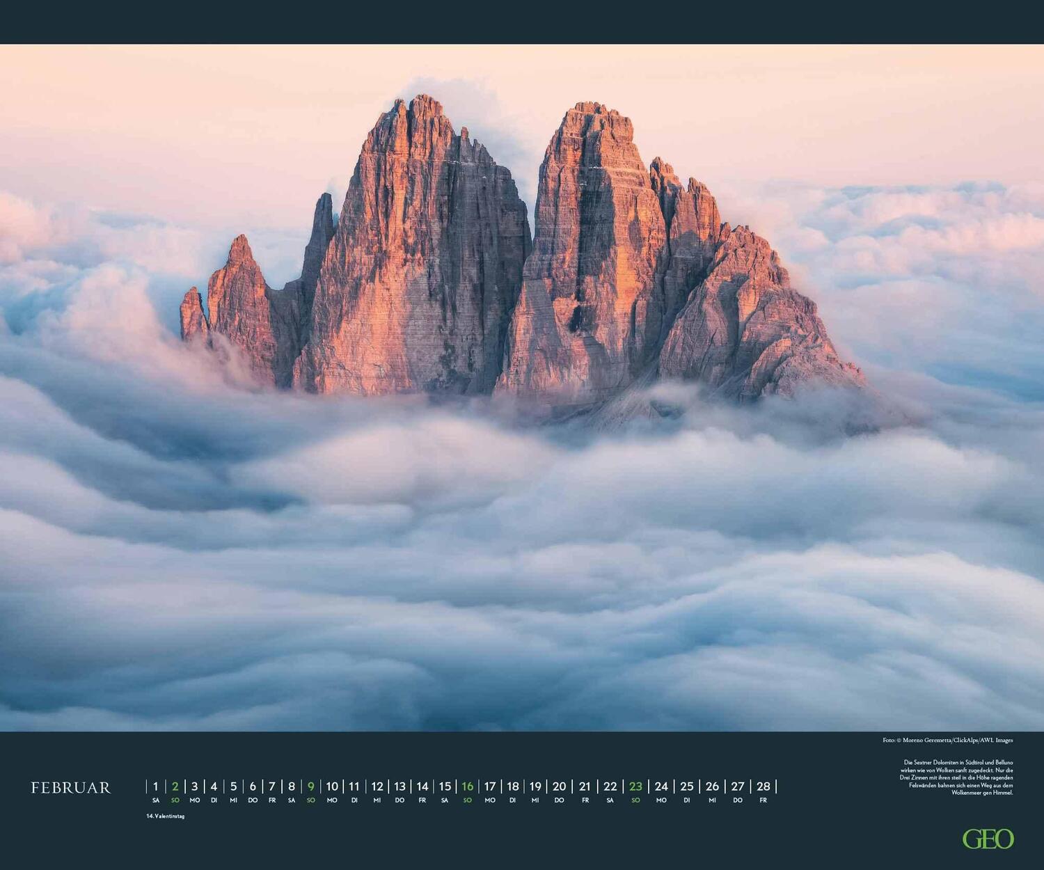 Bild: 4002725988850 | GEO Wolkenspiele 2025 - Wand-Kalender - Natur-Kalender -...