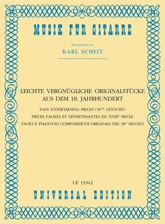 Cover: 9783702429591 | Leichte vergnügliche Originalstücke aus dem 18. Jahrhundert | Scheit