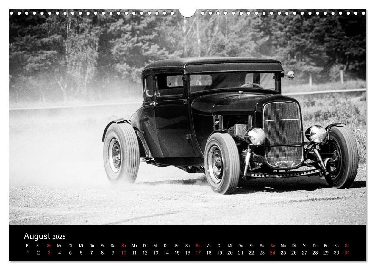 Bild: 9783435750580 | Hot Rods (Wandkalender 2025 DIN A3 quer), CALVENDO Monatskalender