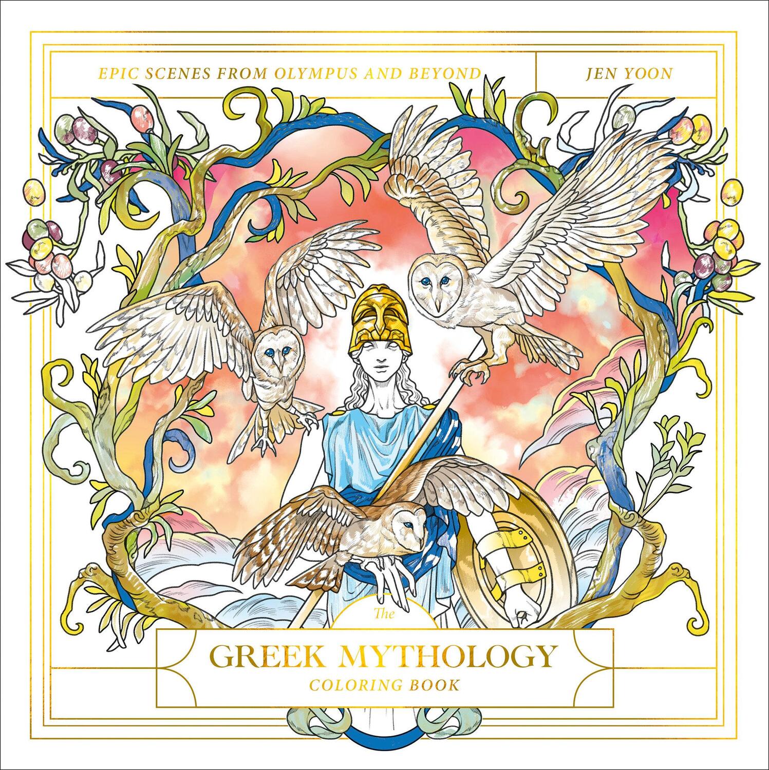 Cover: 9780593580356 | The Greek Mythology Coloring Book | Jen Yoon | Taschenbuch | Englisch