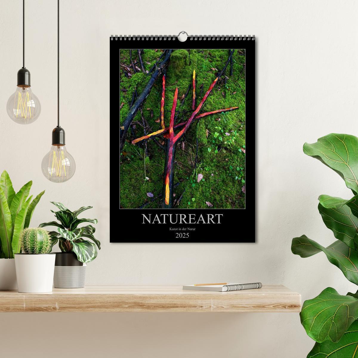 Bild: 9783435995110 | NATUREART - KUNST IN DER NATUR (Wandkalender 2025 DIN A3 hoch),...