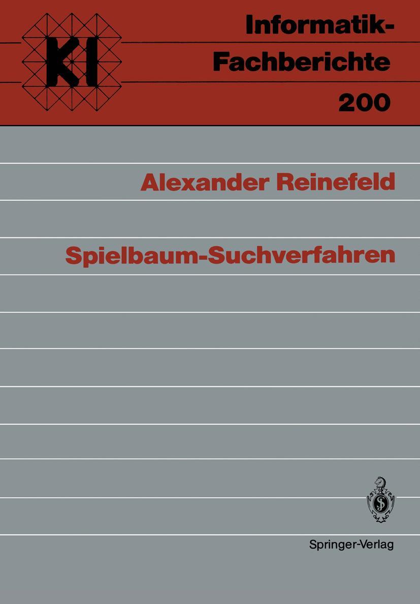 Cover: 9783540507420 | Spielbaum-Suchverfahren | Alexander Reinefeld | Taschenbuch | ix