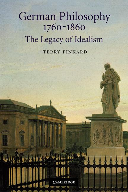 Cover: 9780521663267 | German Philosophy 1760 1860 | The Legacy of Idealism | Pinkard (u. a.)