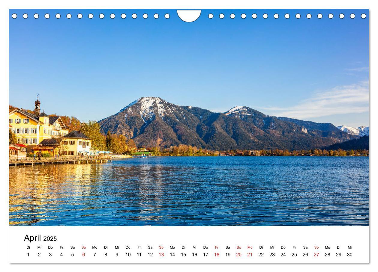 Bild: 9783435112913 | Tegernseer Momente (Wandkalender 2025 DIN A4 quer), CALVENDO...