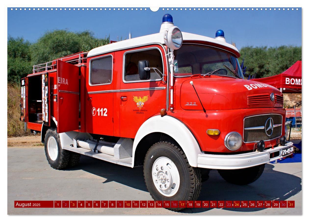 Bild: 9783383997846 | Feuerwehrautos (Wandkalender 2025 DIN A2 quer), CALVENDO...