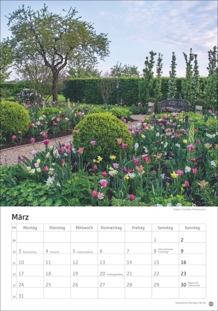 Bild: 9783756405572 | Gartenzauber Kalender 2025 | Kalender | Spiralbindung | 13 S. | 2025