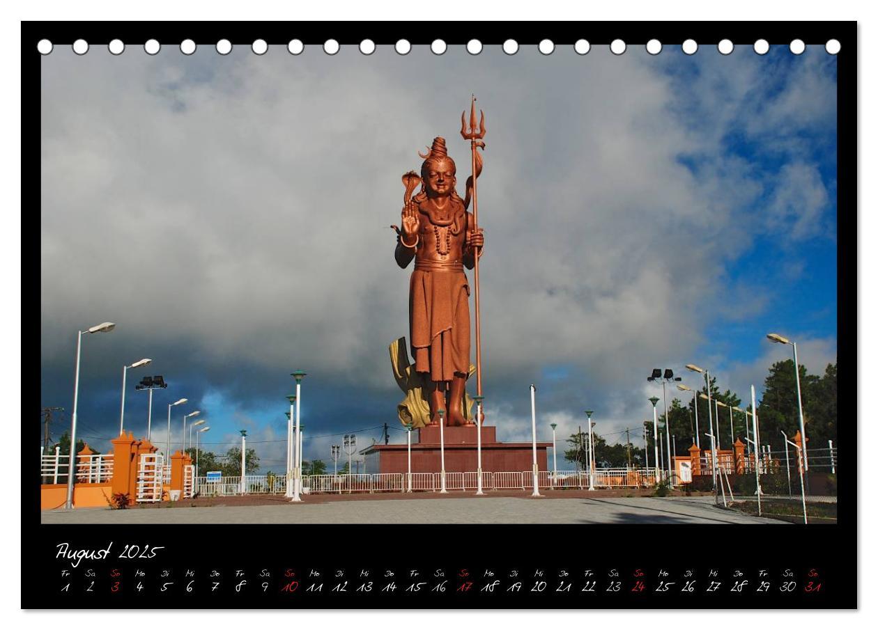 Bild: 9783435722891 | Mauritius (Tischkalender 2025 DIN A5 quer), CALVENDO Monatskalender