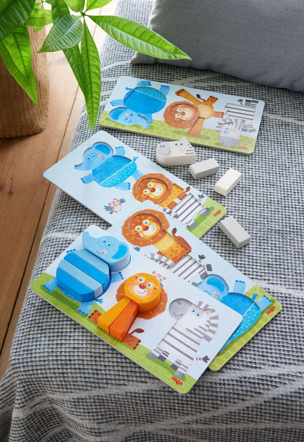 Bild: 4010168256115 | Legespiel Tierisch wild | Spiel | 1306087001 | Deutsch | 2021 | HABA