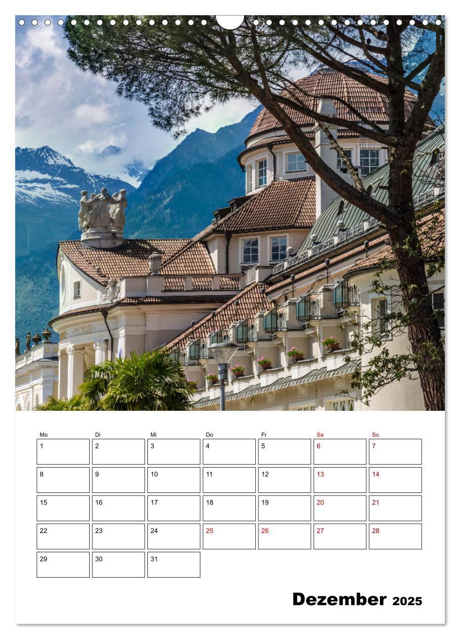 Bild: 9783457001721 | MERAN Terminplaner (Wandkalender 2025 DIN A3 hoch), CALVENDO...