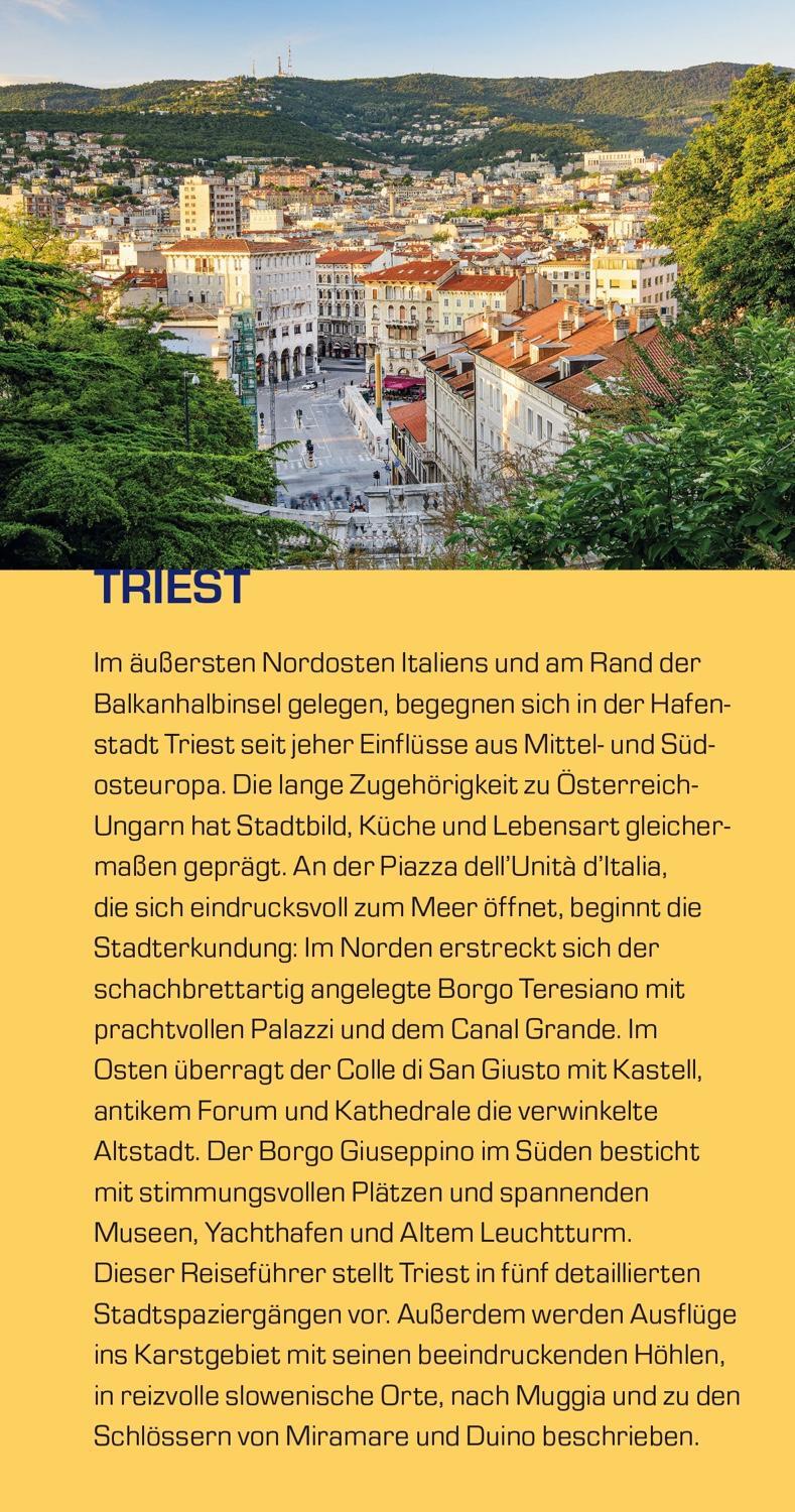 Bild: 9783897945029 | Reiseführer Triest | Matthias Jacob | Taschenbuch | 284 S. | Deutsch