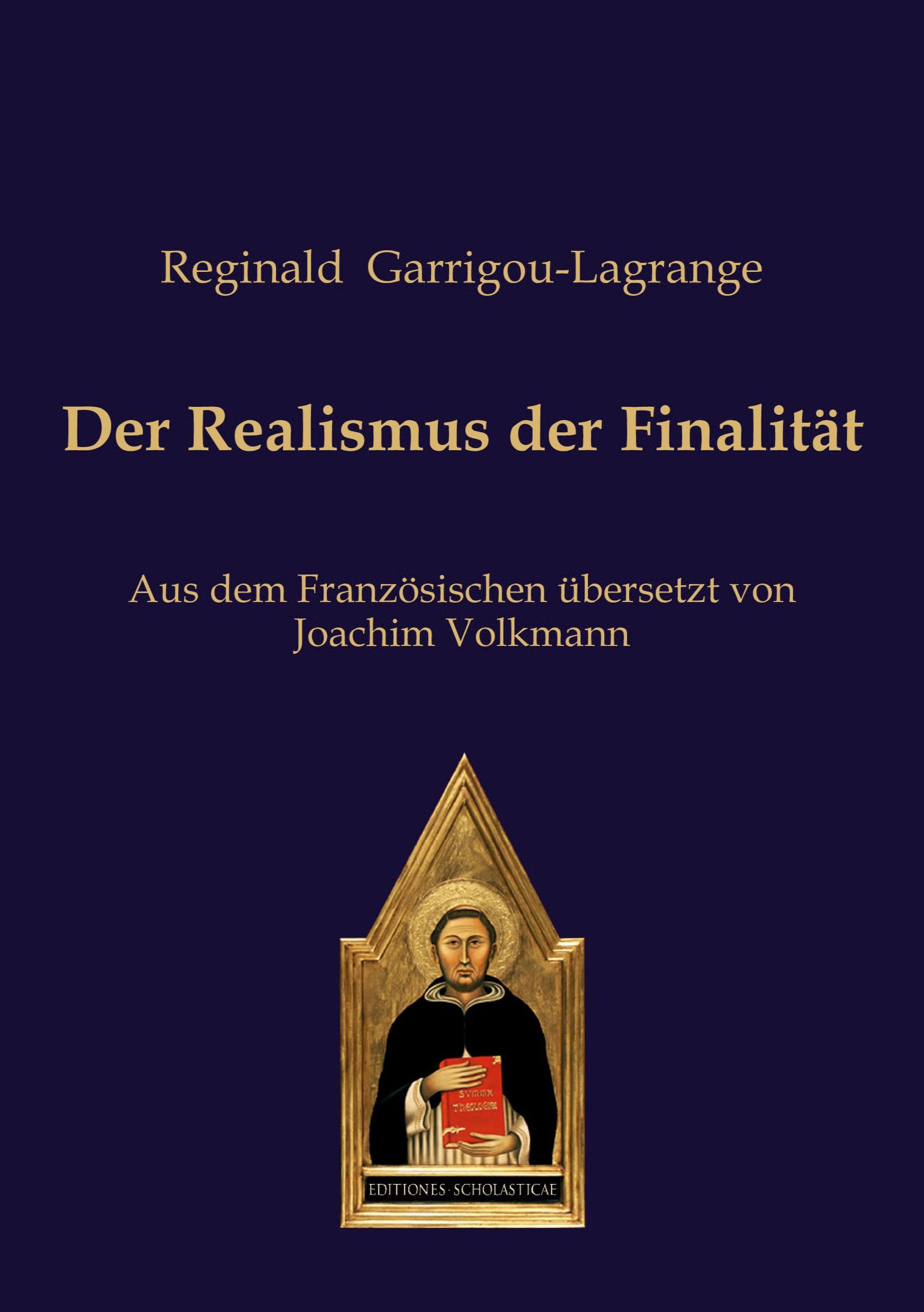 Cover: 9783868385038 | Der Realismus der Finalität | Reginald Garrigou-Lagrange | Taschenbuch