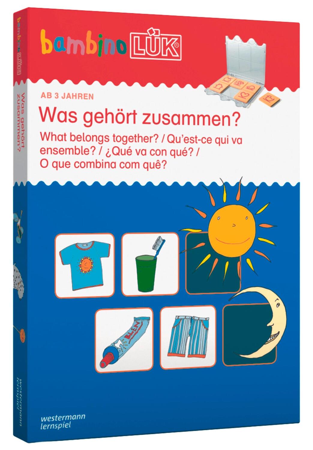 Cover: 9783894146122 | LÜK. Bambino. Was gehört zusammen? | Michael Junga | Broschüre | SET