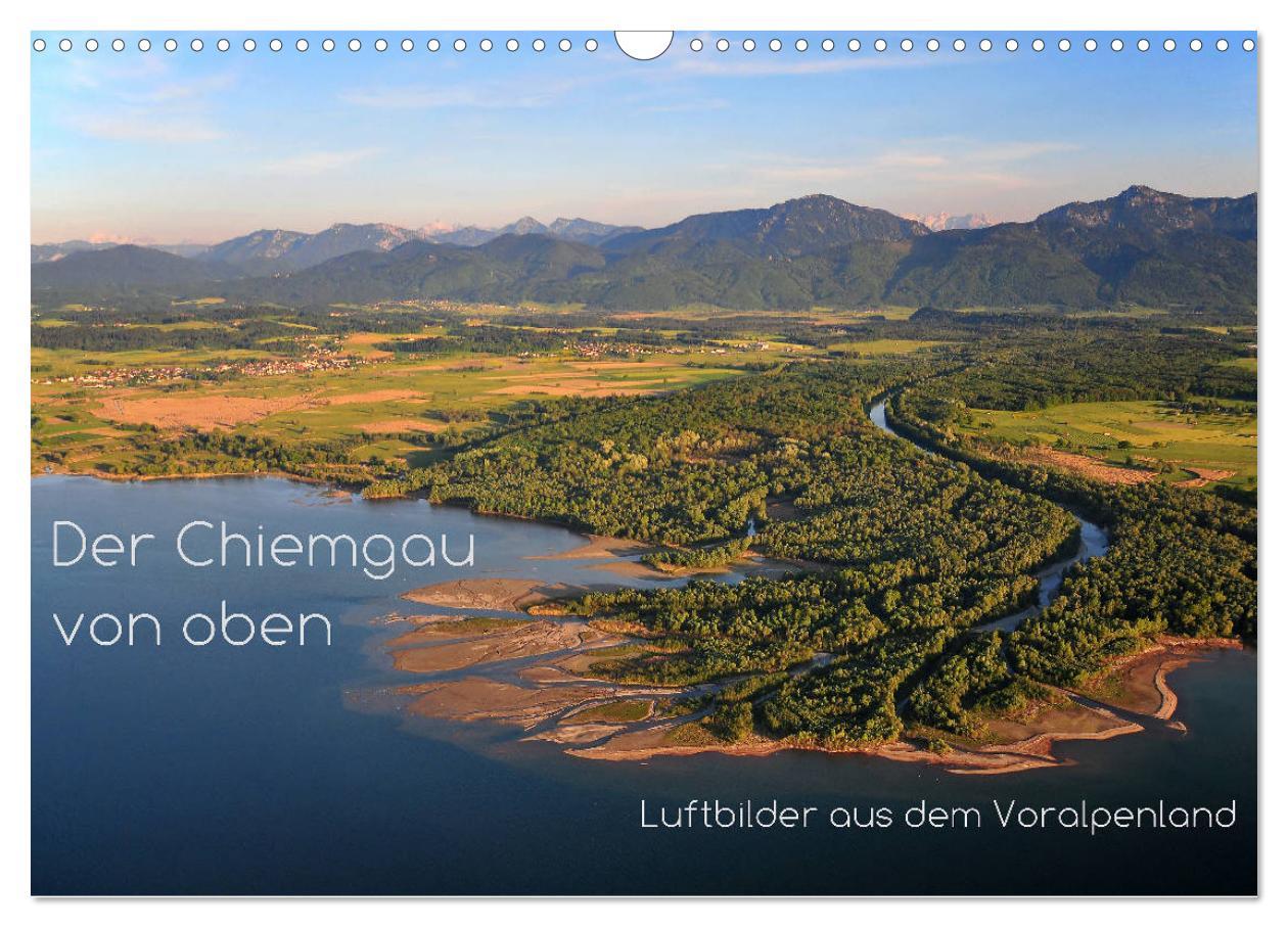 Cover: 9783435750917 | Der Chiemgau von oben (Wandkalender 2025 DIN A3 quer), CALVENDO...